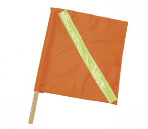 Bandera de 45cm x 45 cm. C/reflejante HERHILD