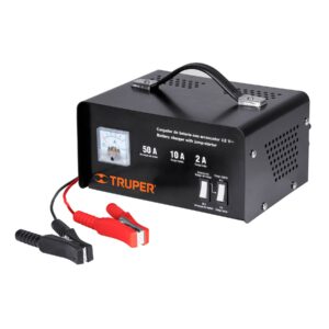 CARGADOR C/ARRANCADOR DE 50A PARA BATERIAS DE 12V TRUPER