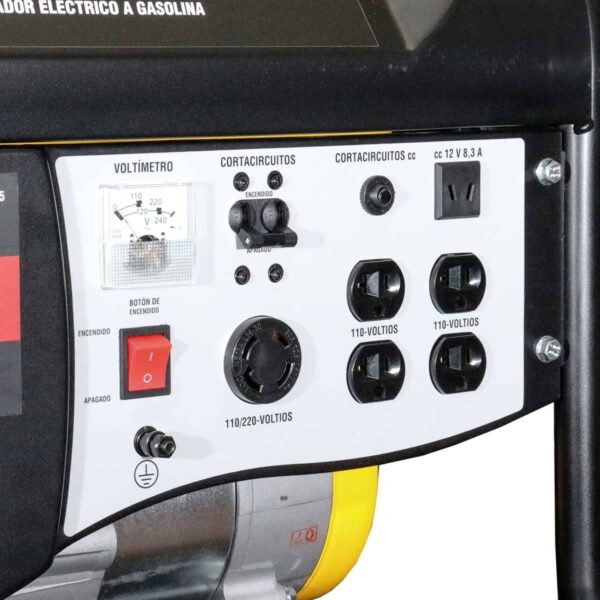 GENERADOR ELECTRICO A GASOLINA 3600W (INICIO MANUAL) - Image 2