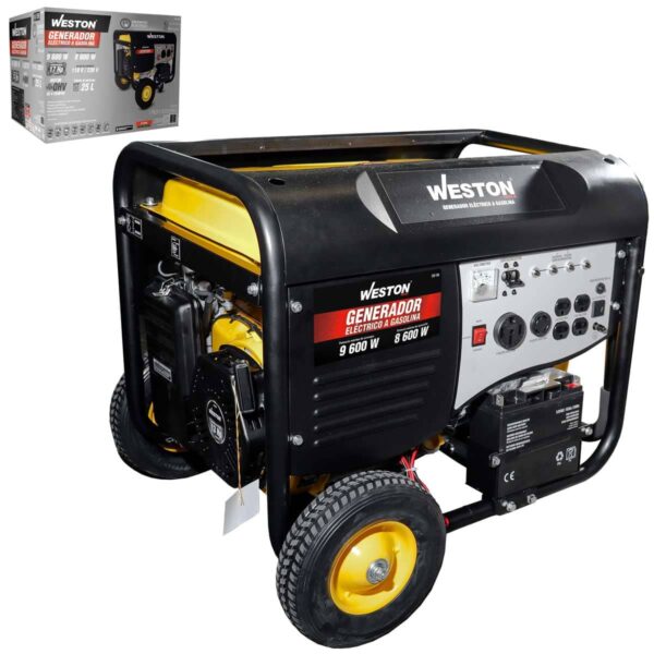 GENERADOR ELECTRICO A GASOLINA 9020W (INICIO ELECTRICO