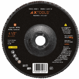 DISCO LAMINADO 4 1/2 X 7/8" G80  XTOOLS