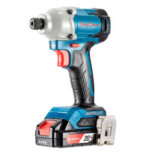 ATORNILLADOR D/IMPACTO SIN CARBONES 20V MAX/2.0 Ahx1 1/4" HEX 2000 RPM 3000 IPM