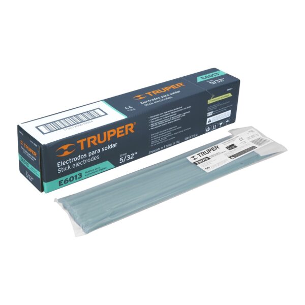 Bolsa con 1 kg de electrodos 6013 de 5/32", Truper - Image 2