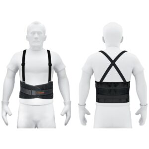 Faja lumbar con tercer cinturón, talla CH, Truper
