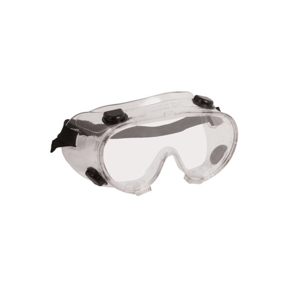 Gafas de seguridad con válvulas de ventilación indirecta