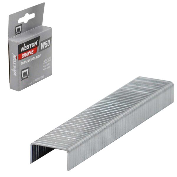 GRAPAS W50 1/2" (12MM) CAJA C/1000PZAS