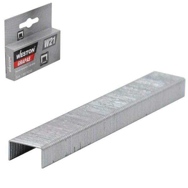 GRAPAS W21 1/4" (6MM) CAJA C/1000PZAS