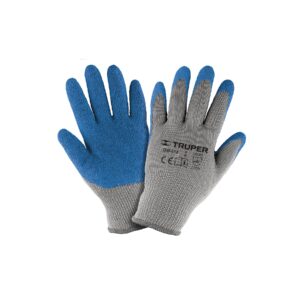 Guantes de poliéster recubiertos de latex, XG, TRUPER