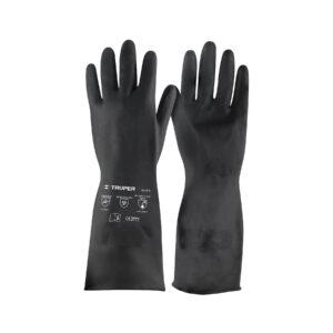 Guantes de neopreno p/manejo de químicos, G, Truper