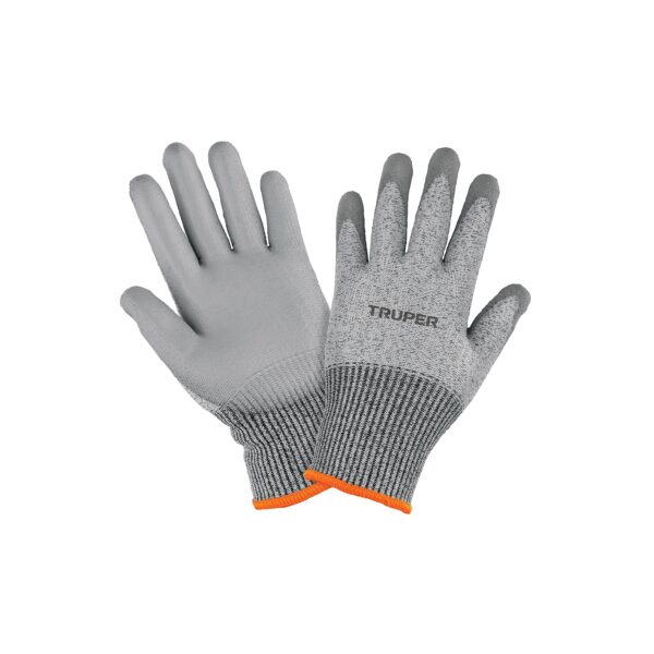 Guante Anticorte NV5 con recubrimientio de poliuretano, M, TRUPER