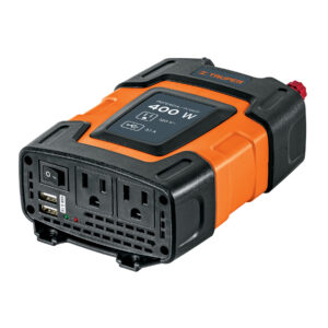 INVERSOR DE CORRIENTE 400W CON PUERTOS USB, TRUPER