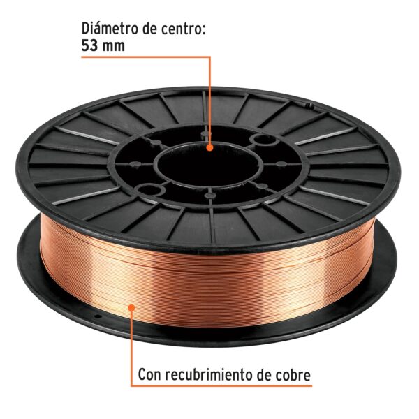 Caja con 5 kg de microalambre sólido para procesos con gas - Image 3
