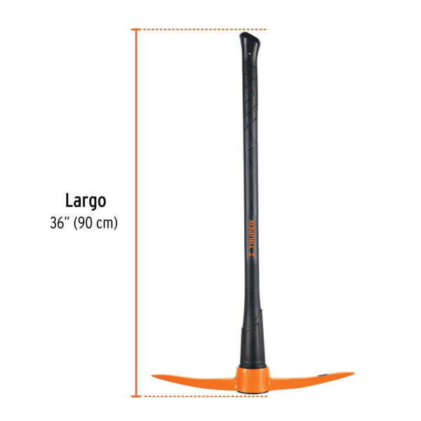 Pico-pico 5 lb, mango fibra de vidrio 36", Truper - Image 2