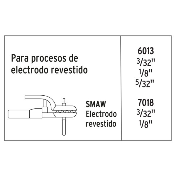 Soldadora inversora 130A, 127V, TRUPER - Image 3