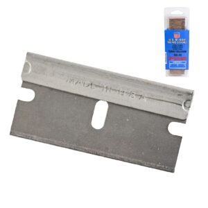NAVAJA DE UN FILO (BLISTER C/100) RESPALDO ACERO US BLADE