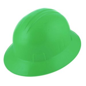 CASCO DE SEGURIDAD TIPO ALA ANCHA VERDE