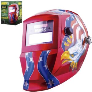 CARETA MIMS AGUILA ROJO/AZUL SENCILLA