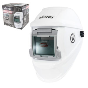 CARETA P/SOLDAR ELECT. C/VENTANA ABATIBLE TRUE COLOR 4SENS.