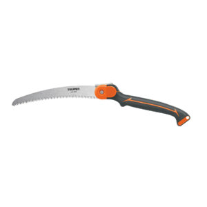 Serrucho plegable 10" hoja curva 5 DPP mango plástico,Truper