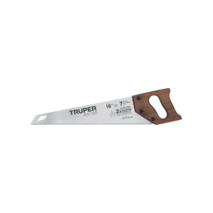 Serrucho Rapid 18", 7 DPP, mango de madera, Truper