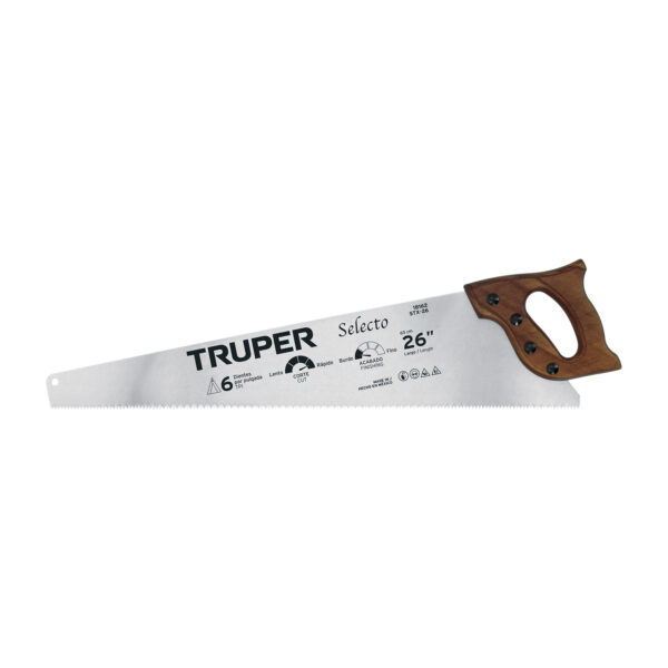 Serrucho 26" Selecto, 6 DPP, Truper