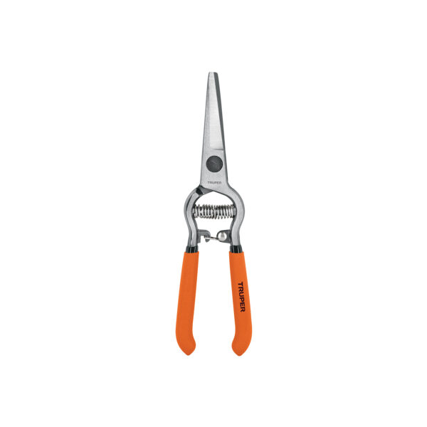 Tijera forjada para poda 8", curva, corte de uva, Truper
