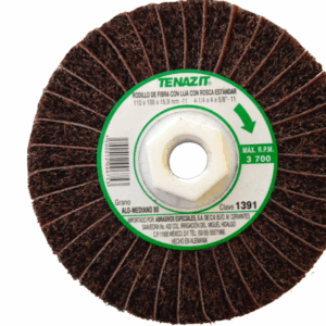 RODILLO DE FIBRA ALU. MED G-80 4-1/4 X 4 X 3/4 TENAZIT