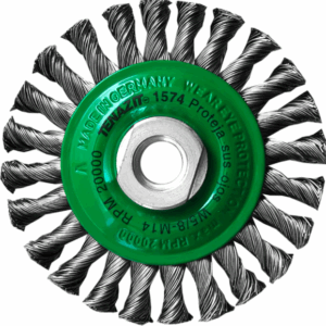 CEPILLO CIRCULAR TRENZ INOX. 4" X 0.020 MR.A (MAGMA) TENAZIT