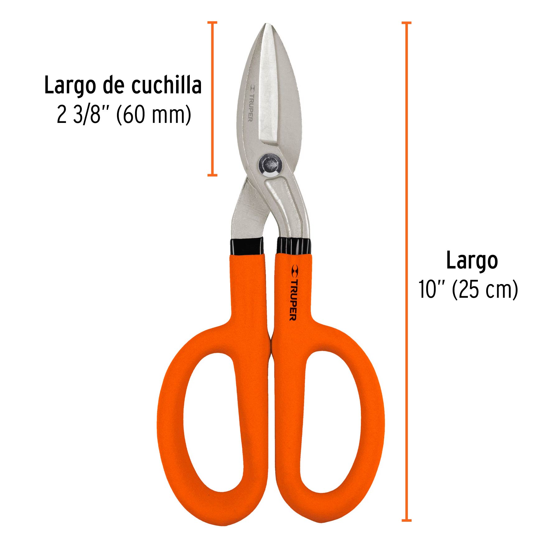 Tijera para hojalatero 10", Truper - Image 2