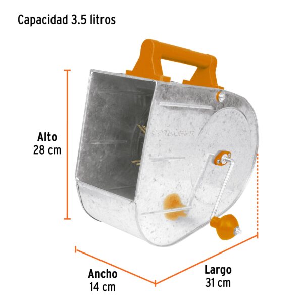 Tirolera galvanizada profesional, Truper - Image 2