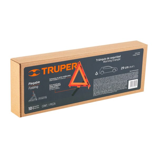 TRIANGULO DE SEGURIDAD 11" TRUPER - Image 2