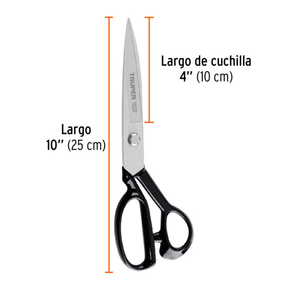 Tijera 10" para sastre, TRUPER - Image 2