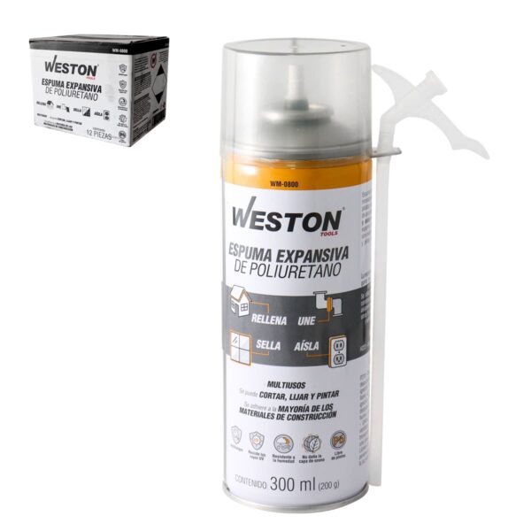 ESPUMA EXPANSIVA DE POLIURETANO 300ml