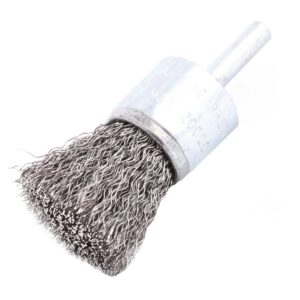 CEPILLO TIPO BROCHA ONDULADO 1-1/4" C/VASTAGO 1/4" A.CARBON .006" WESTON