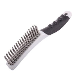 CEPILLO C/MANGO PLASTICO ERGONOMICO 4X16 PINCELES A. AL CARBON 0.014" WESTON