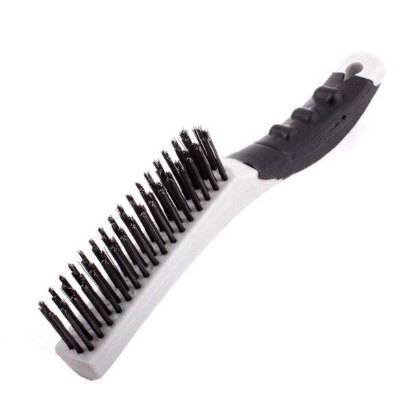 CEPILLO C/MANGO PLASTICO 4X16 PINCELES A. INOXIDABLE 0.014" WESTON