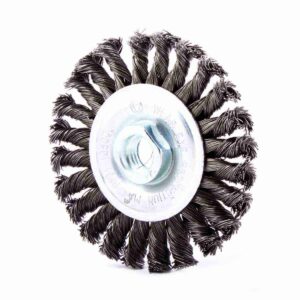 CEPILLO CIRCULAR TRENZADO 4" X MULTIROSCA A. AL CARBON .020" WESTON