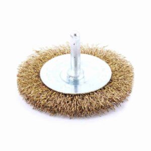 CEPILLO CIRCULAR ONDULADO 3" C/VASTAGO 1/4" A. LATONADO .012" WESTON