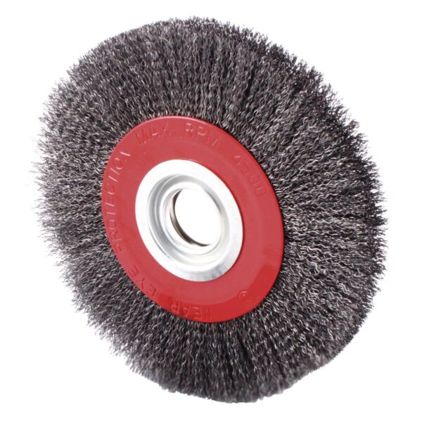CEPILLO CIRCULAR ONDULADO 6" X 1-1/4" ANCHO 1" A. AL CARBON .012" C/REDUCTORES WESTON