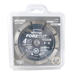 DISCO DE DIAMANTE RIN SEGMENTADO 4-1/2" FORZCUT WESTON