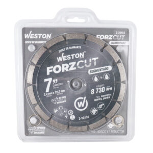 DISCO DE DIAMANTE RIN SEGMENTADO 7" FORZCUT WESTON