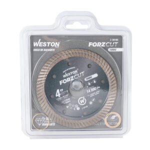 DISCO DE DIAMANTE RIN TURBO 4" FORZCUT WESTON