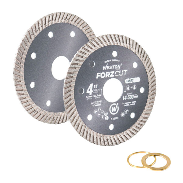 DISCO DE DIAMANTE RIN TURBO 4" FORZCUT WESTON - Image 2