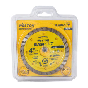 DISCO DE DIAMANTE RIN TURBO 4" BASICUT WESTON