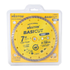 DISCO DE DIAMANTE RIN TURBO 7" BASICUT WESTON
