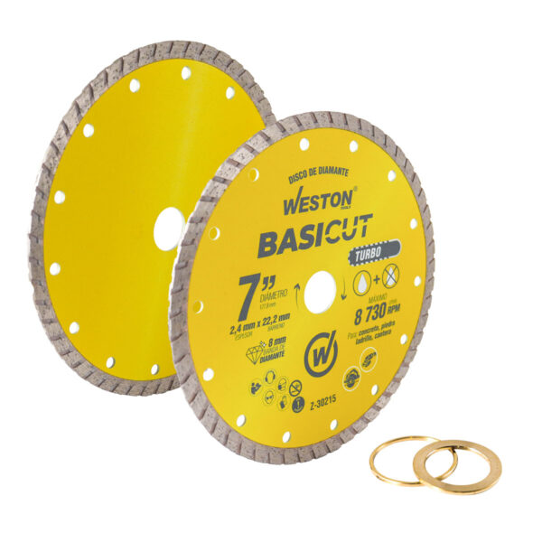 DISCO DE DIAMANTE RIN TURBO 7" BASICUT WESTON - Image 3