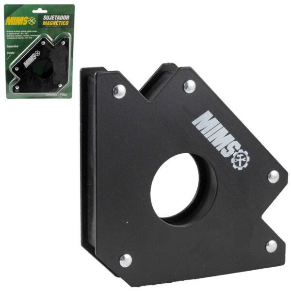 SUJETADOR MAGNETICO TIPO FLECHA P/SOLDAR 5" - 38KG