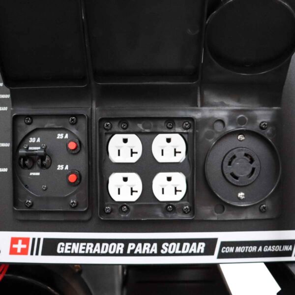 GENERADOR P/SOLDAR C/MOTOR A GASOLINA LONCIN 195A 6500W (INICIO ELEC. 110/220V)) - Image 3