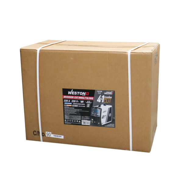 INVERSOR MULTIPROCESO 4 EN 1 MMA/TIG/MIG/CUT 220A 220V AC/DC - Image 4