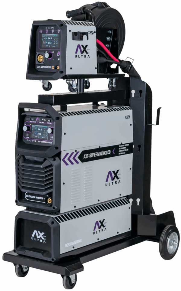 Soldadora inversor MIG GAS/NO GAS, Electrodo y TIG LIFT